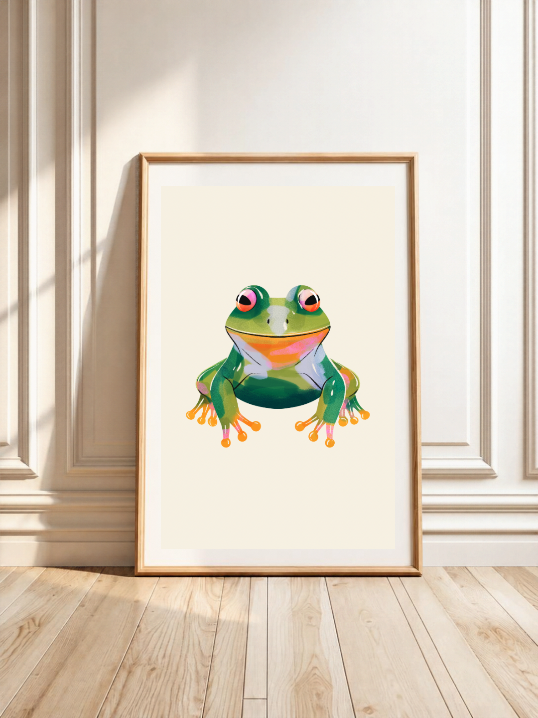 Frog Art Print A4
