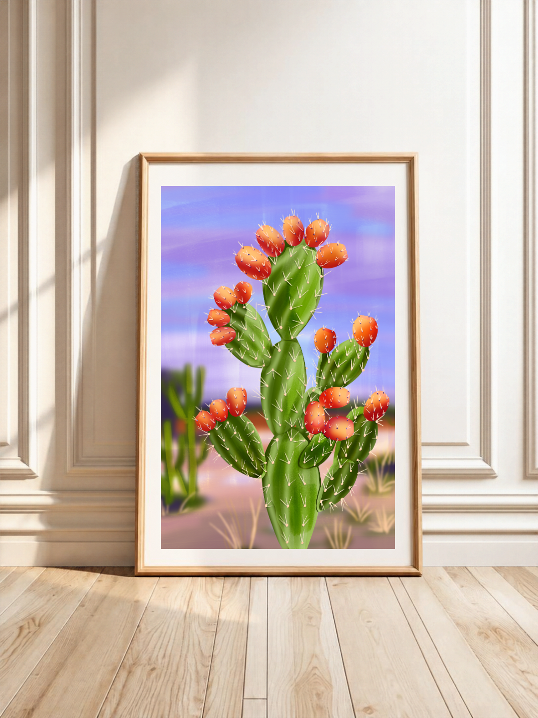 Cactus Art Print A4