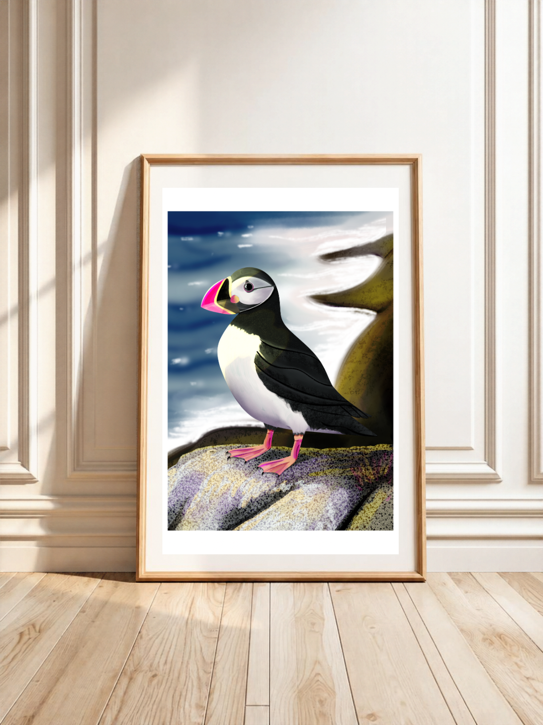 Puffin Art Print A4