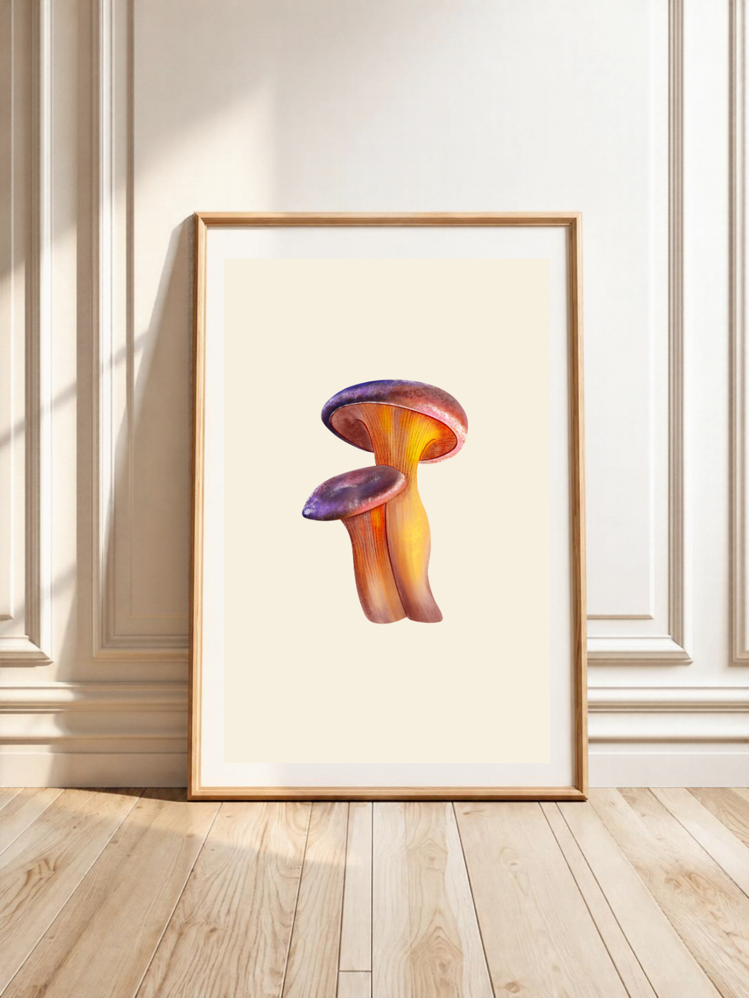 Mushroom Art Print A4